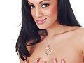 Hot chick Ice La Fox has her porn star pussy drilled as she rides a huge dick