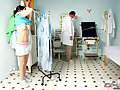 A very horny doctor fucks his sexy teenage patient