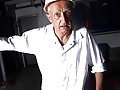 Horny senior banging a very hot teenage employee