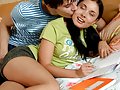 A sexy teenage cutie nailed hardcore by boyfriend